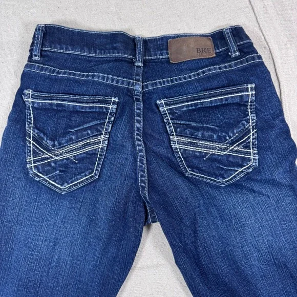 BKE Alec Jeans Mens 30x30 Dark Wash Excellent Straight Leg Stretch Denim AB5219 - Picture 4 of 11